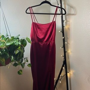 Formal Long Slit Dress